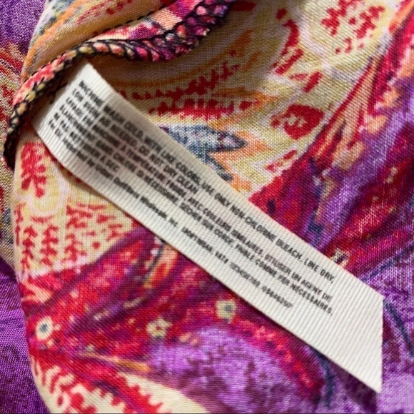 Free People intimately Rendezvous Girl slip dress black purple size xs - Picture 11 of 11